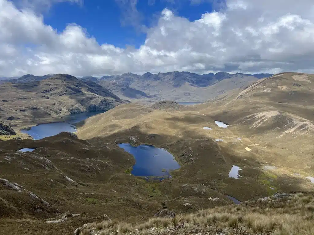 Cajas National Park in Cuenca, Ecuador