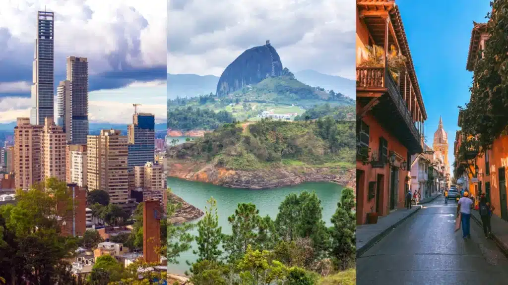 Differences between Colombian cities